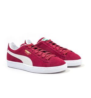 Suede Classic XXI Puma herensneakers in Bordeaux