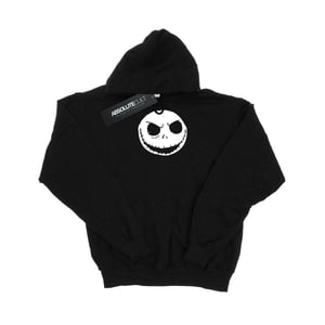 Disney Jongens Nightmare Before Christmas Jack Skellington Gezicht Hoodie (Zwart)