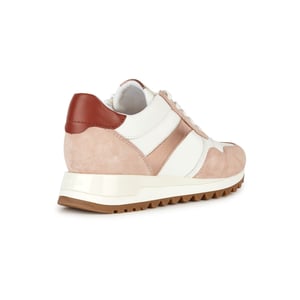 Geox D Tabelya Dames Nude/Witte Sneakers