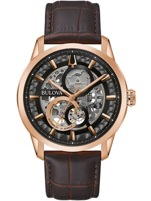 Bulova Sutton Heren Brown Horloge 97A169