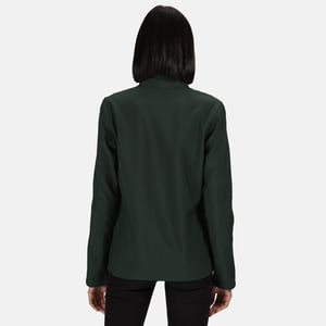 Regatta - Dames Ablaze Printable Softshell Jas (Donker sparren/zwart)