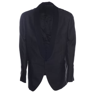 Men's Hackett, Goemet Velvet Shawl CL Jacket in Black