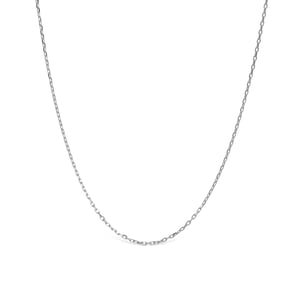 Luxenter ketting, luxenter 925 sterling zilveren ketting met gerhodineerde afwerking