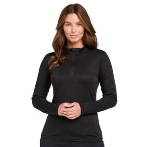 Peter Storm Women's Long Sleeve Thermal Zip Baselayer with Half Zip for Walking & Hiking