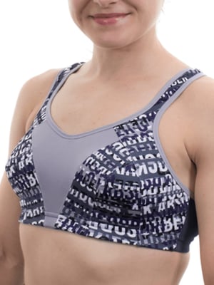 Active Multiwear Sports Bra Print Logo