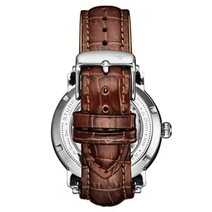 Celestial Timekeeper 1017 Dual Time Automatic Skeleton Watch