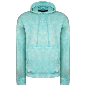 Nicce Cala Womens Aqua Blue Oversized Hoodie