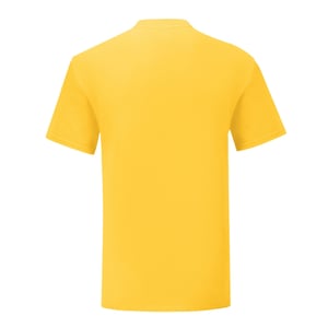 Fruit of the Loom Heren Iconisch 150 T-Shirt (Zonnebloem)