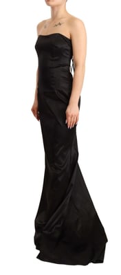Dolce & Gabbana Women's Black Silk Mermaid Dress