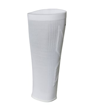 X Compression Calf Sleeves White/White