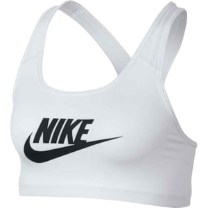 Nike Swoosh Logo Vit Träning Sport-BH