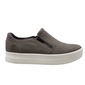 Timberland Mayliss Grå Läder Slip On Damskor med sidozipp A1FI7