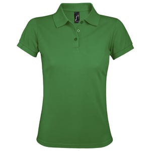 SOLS Dames/dames Prime Pique Polo Shirt (Kelly Groen)