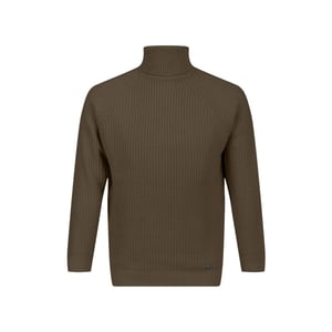 19V69 Italia Mens Pullover Green MATT OLIVE