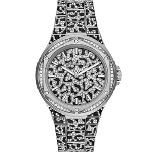 Michael Kors MK7408 Animal PavÃ© Two-Tone dameshorloge