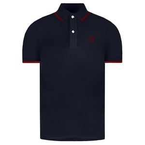 Sergio Tacchini Iconic Heren Navy Poloshirt