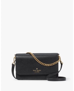 Madison Saffiano Leather Willow Mini Flap Crossbody