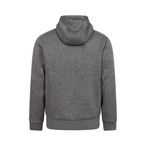 Mountain Warehouse Mens Nevis II Faux Fur Hoodie (Svart)