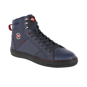 Lee Cooper Unisex Adult Nubuck Safety Boots (Navy Blue)