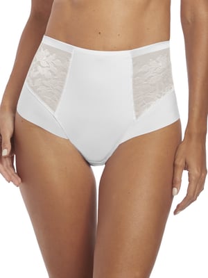 Illusion Brief High Waist White