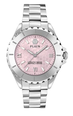 Philipp Plein Plein Heaven Dames Horloge Zilverkleurig PWPOA0324