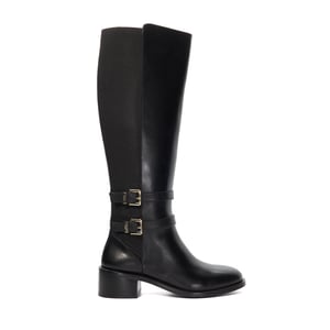 Dune Ladies Tatter - Leather Knee High Riding Boots