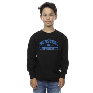 Disney Jongens Monsters University Logo Sweatshirt (Zwart)