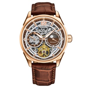 Vanguard 1019 Dual Time Automatic Skeleton