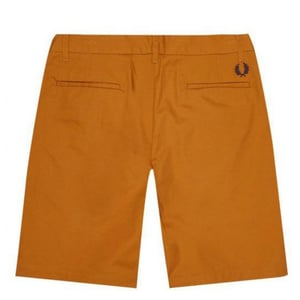 Fred Perry S1507 644 bruine korte broek