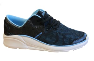 Supra Noiz Damtränare Svart Blå Lace Up Casual Löparskor 98026 069