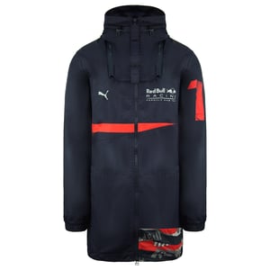 Puma Red Bull Racing RCT Långärmad Zip Up Marinblå Lång Jacka för herrar 577760 01