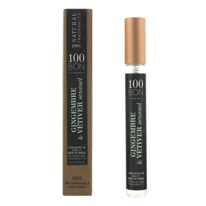 100Bon Gingembre & Vetiver Sensuel Concentre Eau de Parfum Spray 10ml Refillable