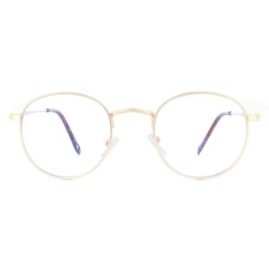 Montana Round Gold Unisex Women Glasses Frames