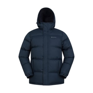 Mountain Warehouse Snow Vadderad jacka för herrar (Marin)