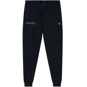 Lyle & Scott Co-ordinate Print Marinblå Sweatbyxor