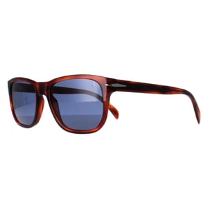 David Beckham DB1045/S WR9 KU schildpad blauwe zonnebril