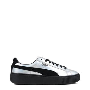 Puma Basket Women's Sneakers Silver/Black