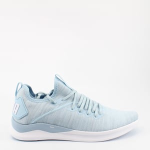 Puma Ignite Flash EvoKnit Ljusblå Textil Damskor Snörning Träningsskor 190511 09