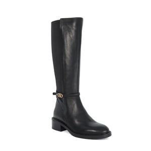 Dune Ladies Tias - Branded Buckle Knee High Boots