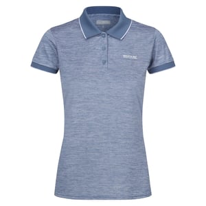 Regatta Kvinnor/Damer Remex II Polo Neck T-Shirt (Coronet blå)