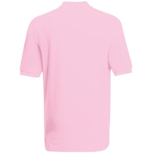 Fruit of the Loom Kinder/Kids Piqué Poloshirt met Korte Mouwen (Licht Roze)