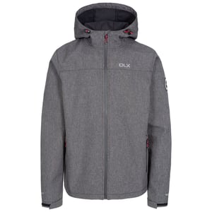 Trespass Mens Anak Soft Shell Jacket (Black Marl)