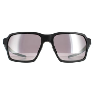 Oakley Vierkant Mannen Matte Zwart Prizm Zwart gepolariseerde parlay