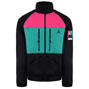 Nike Jordan långärmad svart vinterjacka med dragkedja för herrar CT3380 010