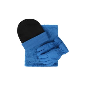 Mountain Warehouse Accessoireset voor kinderen (Set van 3) (Helder Blauw)