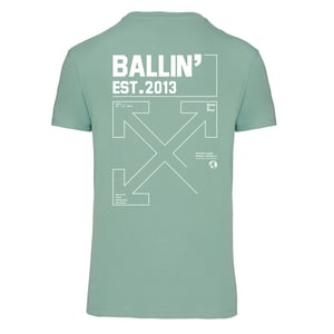 Ballin Est. 2013 Backprint cross shirt