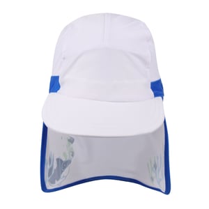Regatta Barn/Kids Protect II Bubbles The Shark keps (Hawaiian Blue)