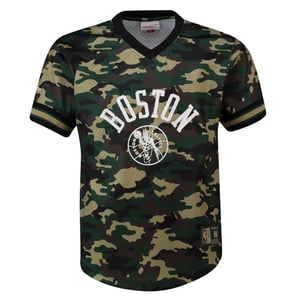 Mitchell & Ness NBA Boston Celtics Heren Camo Mesh T-shirt