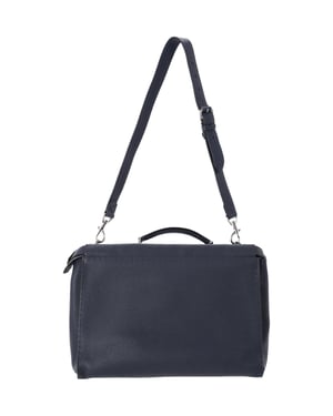 Fendi Grote Peekaboo in marineblauwe leer