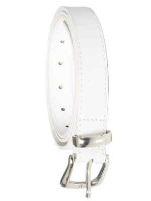 Enzo | Womens Belt - White